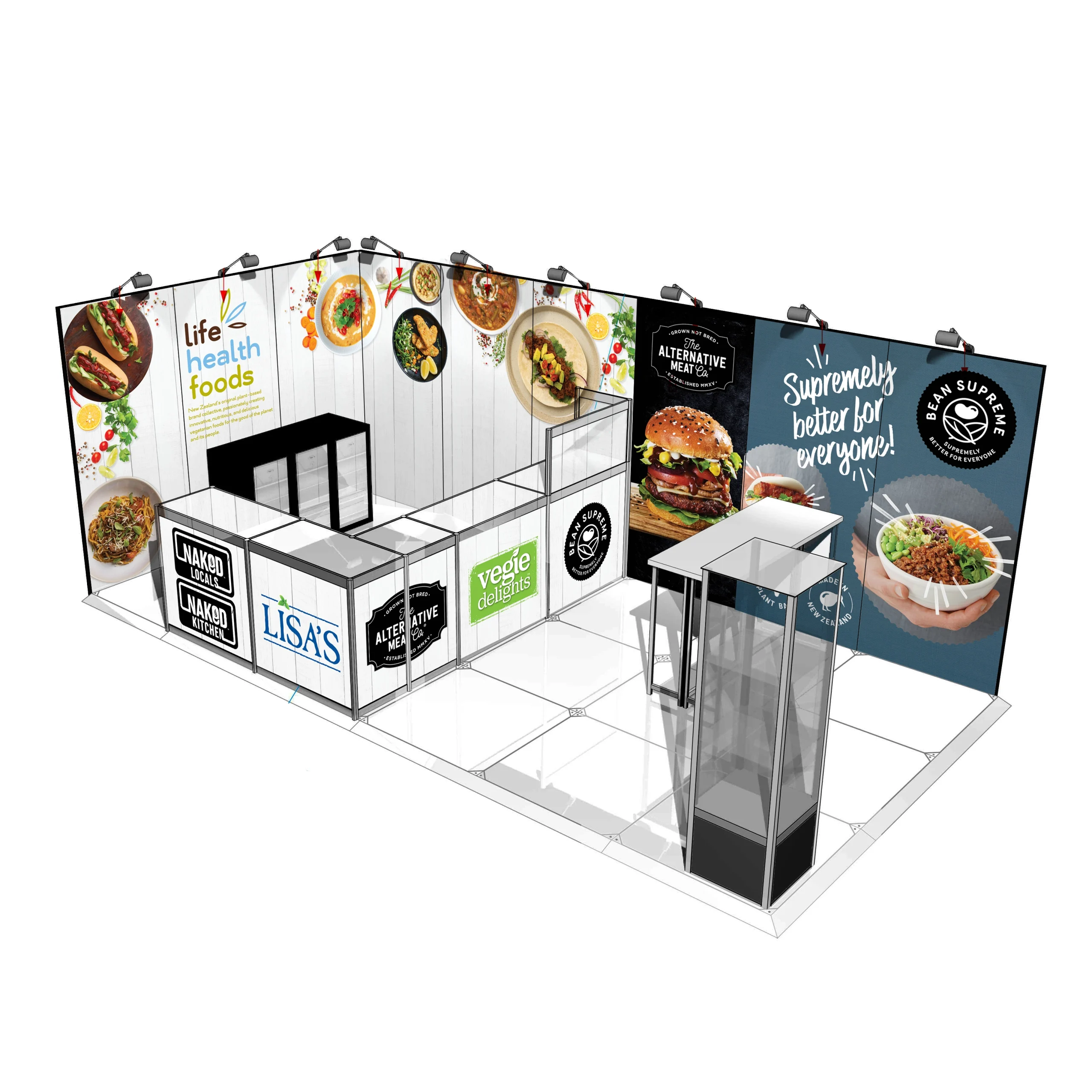 LHF Foodstuffs Stand
